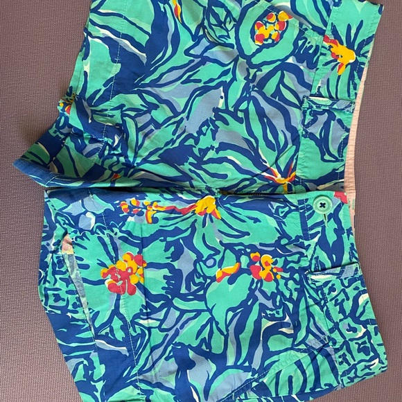Lilly Pulitzer Mai Tai Callahan Shorts - Picture 1 of 1